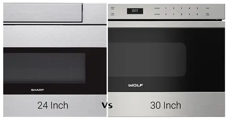 24 vs 30 Inch Microwave Drawer