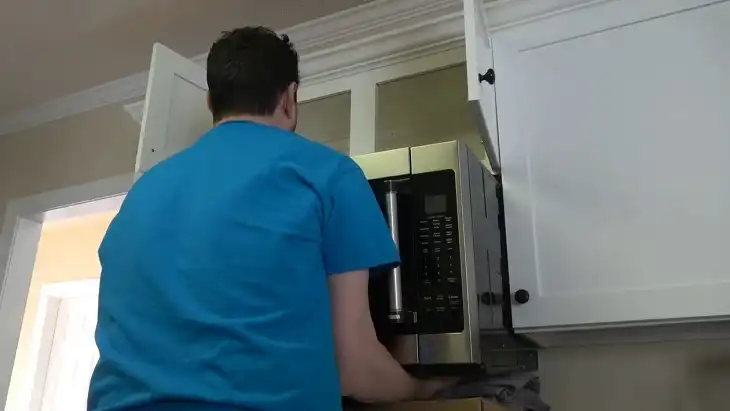 Removing the Over-the-Range Microwave