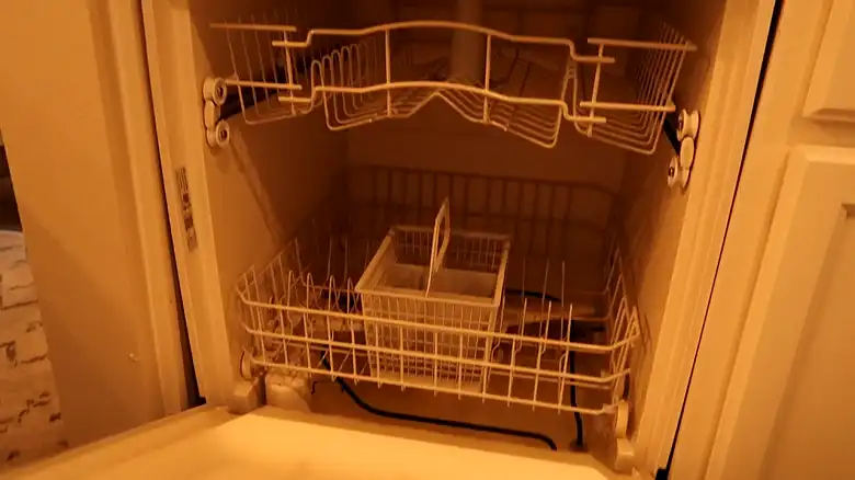 Water in Bottom of Dishwasher When Not in Use Is that Normal